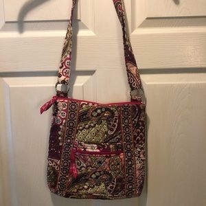 Vera Bradley Very Berry Hipster Crossbody